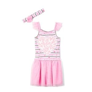 New baby girl dress set